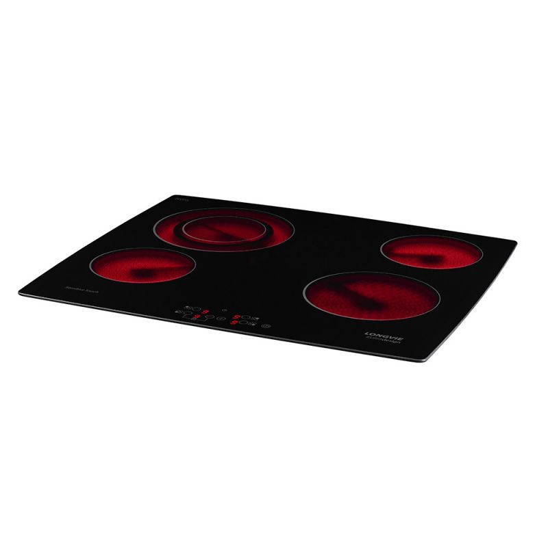 Anafe Vitrocerámico 60 cm, vitro, bloqueo automático