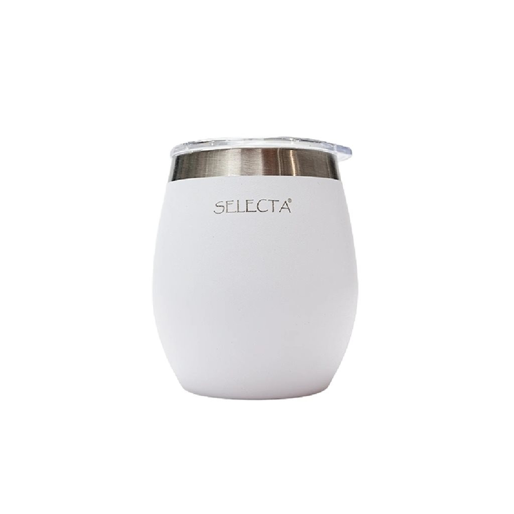 MATE 240ML DOBLE PARED BLANCO AQUA