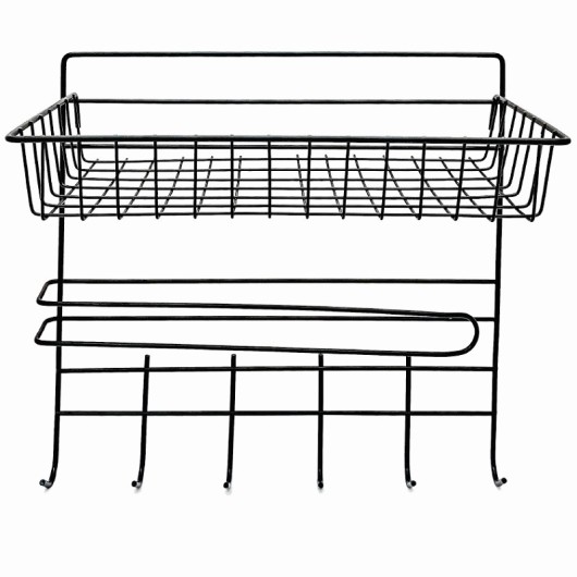 ORGANIZADOR PORTA ROLLO ACERO