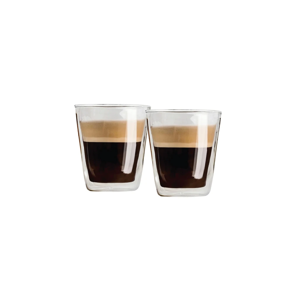 SET 2 VASOS DOBLE PARED 85ML VIDRIO